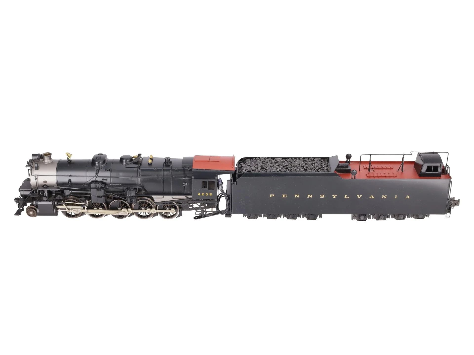 3rd Rail 4235 O Brass Pennsylvania I-1 2-10-0 Steam Locomotive & Tender EX/Box - Image 7