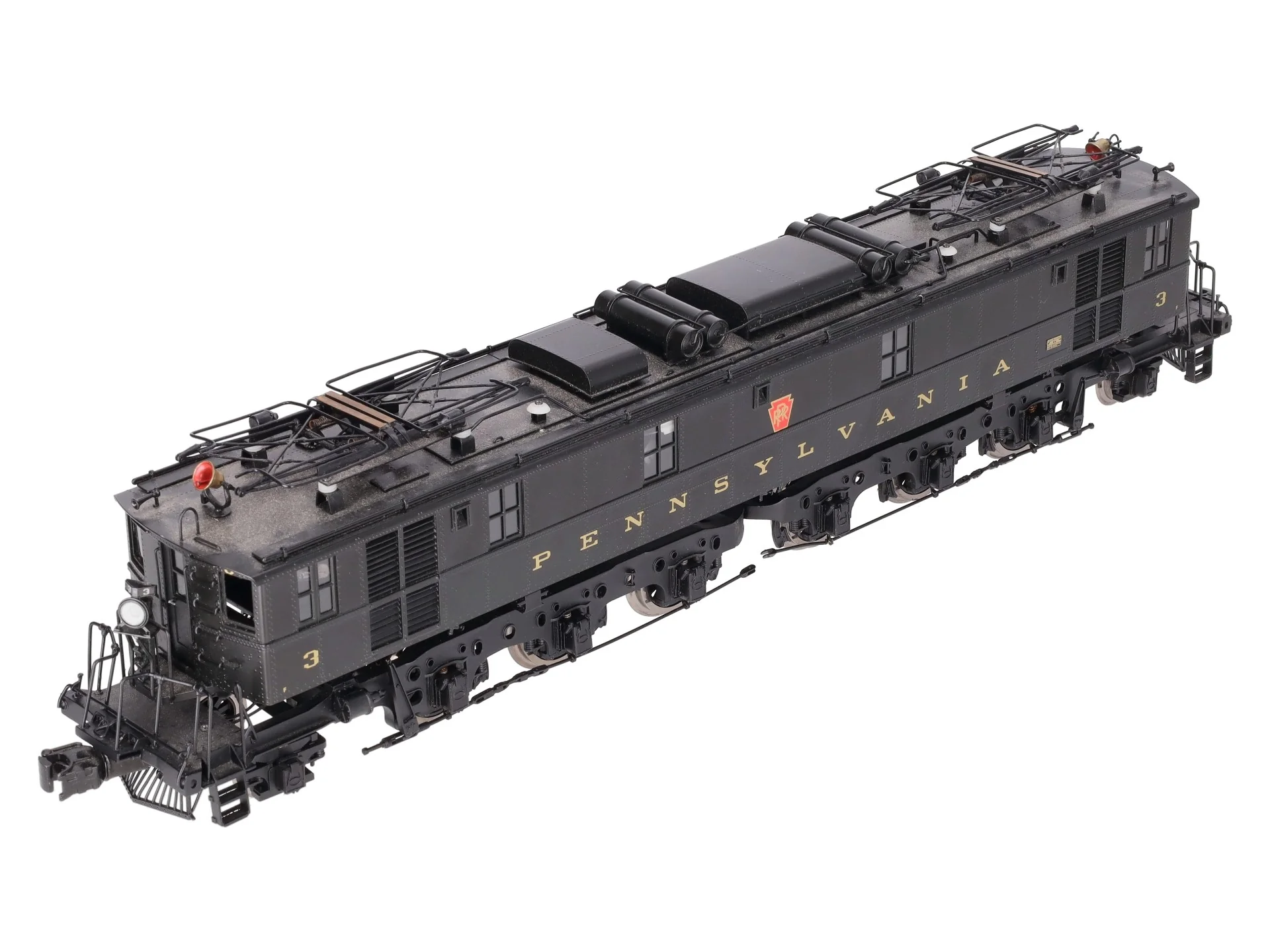 3rd Rail O Brass Pennsylvania FF-2 Electric Locomotive #3 EX/Box - Image 4