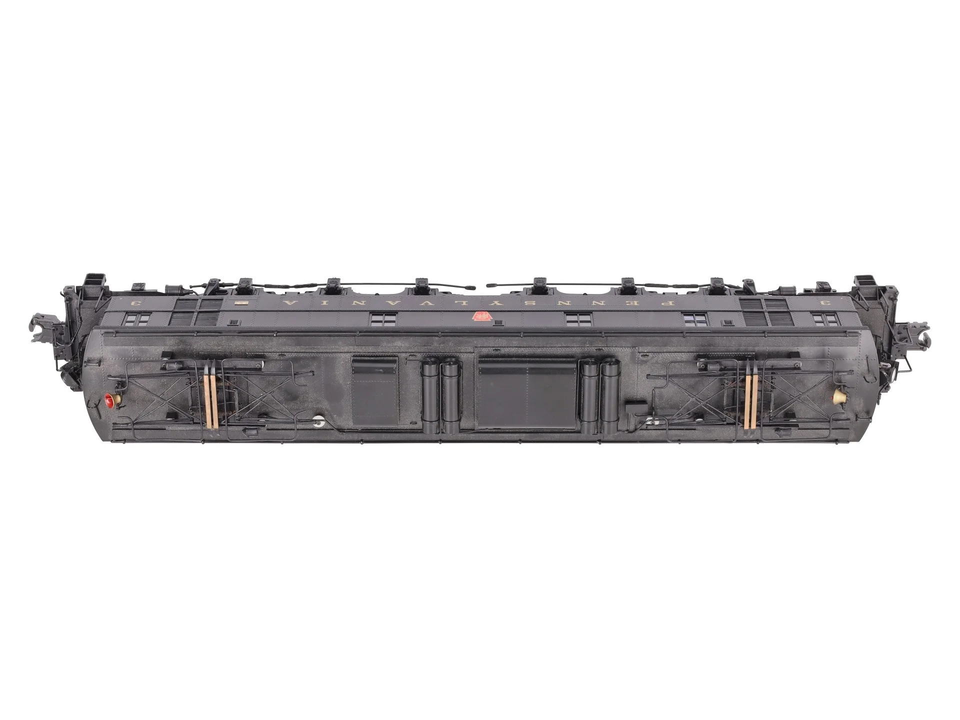 3rd Rail O Brass Pennsylvania FF-2 Electric Locomotive #3 EX/Box - Image 5