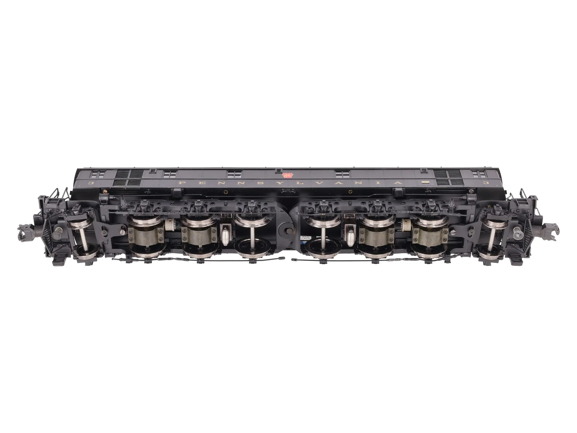 3rd Rail O Brass Pennsylvania FF-2 Electric Locomotive #3 EX/Box - Image 6