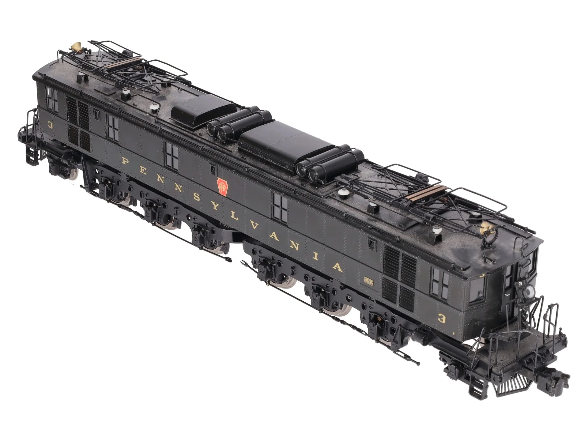 3rd Rail O Brass Pennsylvania FF-2 Electric Locomotive #3 EX/Box - Image 8