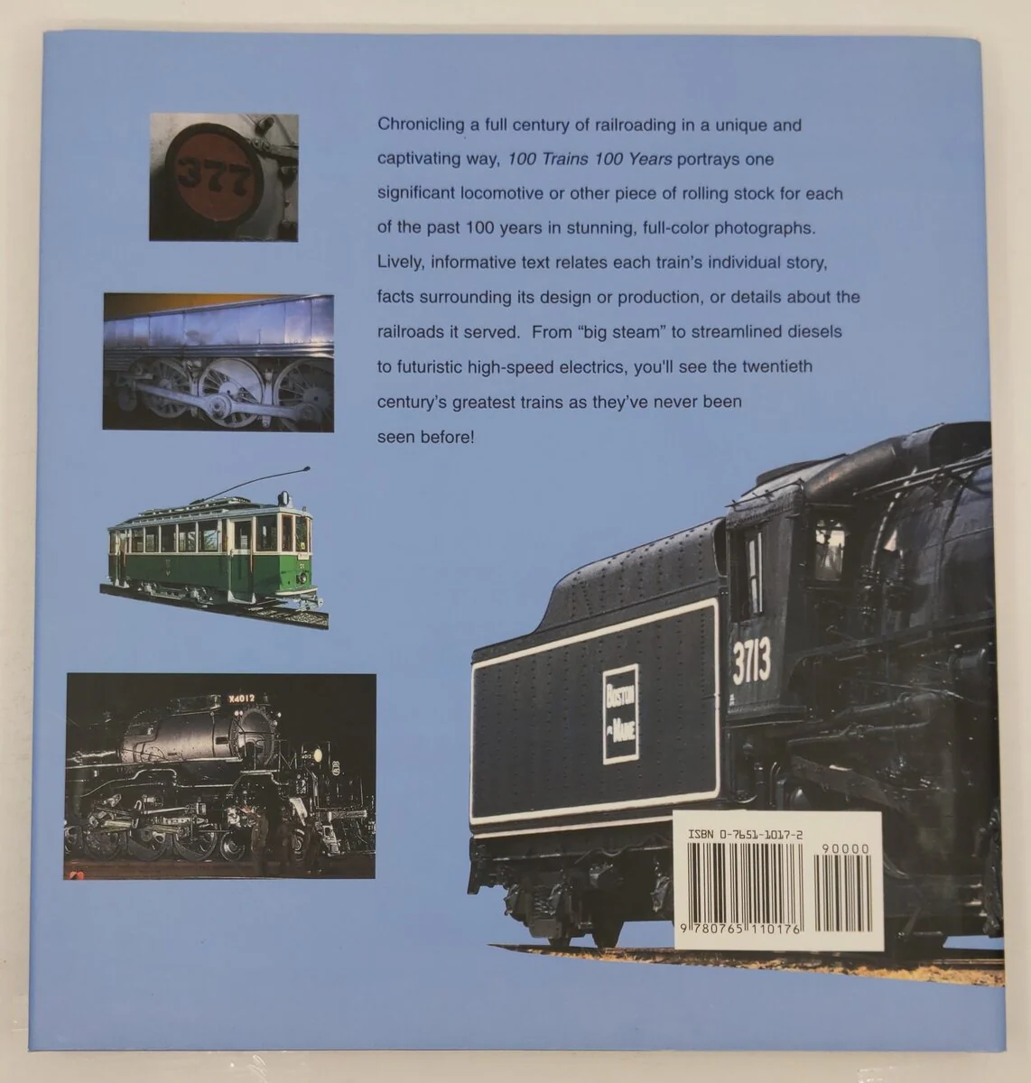 A Century Of Locomotives And Trains Hardcover Book By Fredric Winkowski VG - Image 2
