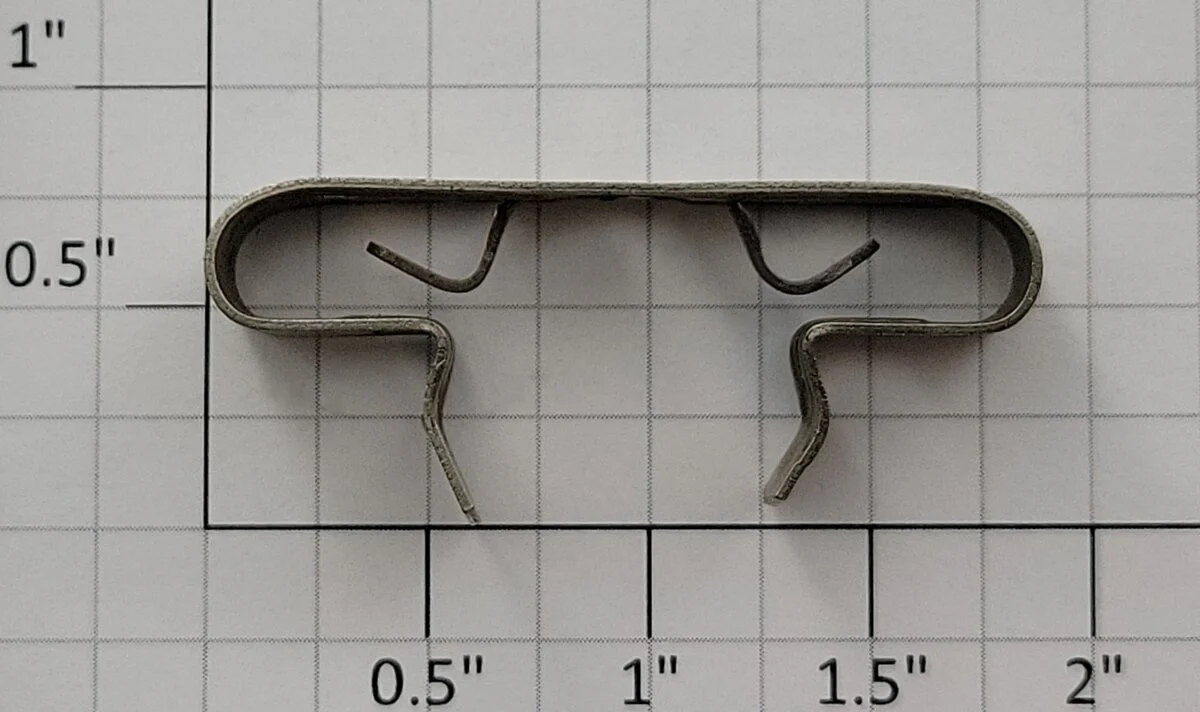 Acme 1043-25 Dual Fahenstock Clip 1-3/4" x 5/16"