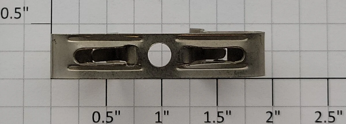 Acme 1043-25 Dual Fahenstock Clip 1-3/4" x 5/16" - Image 2