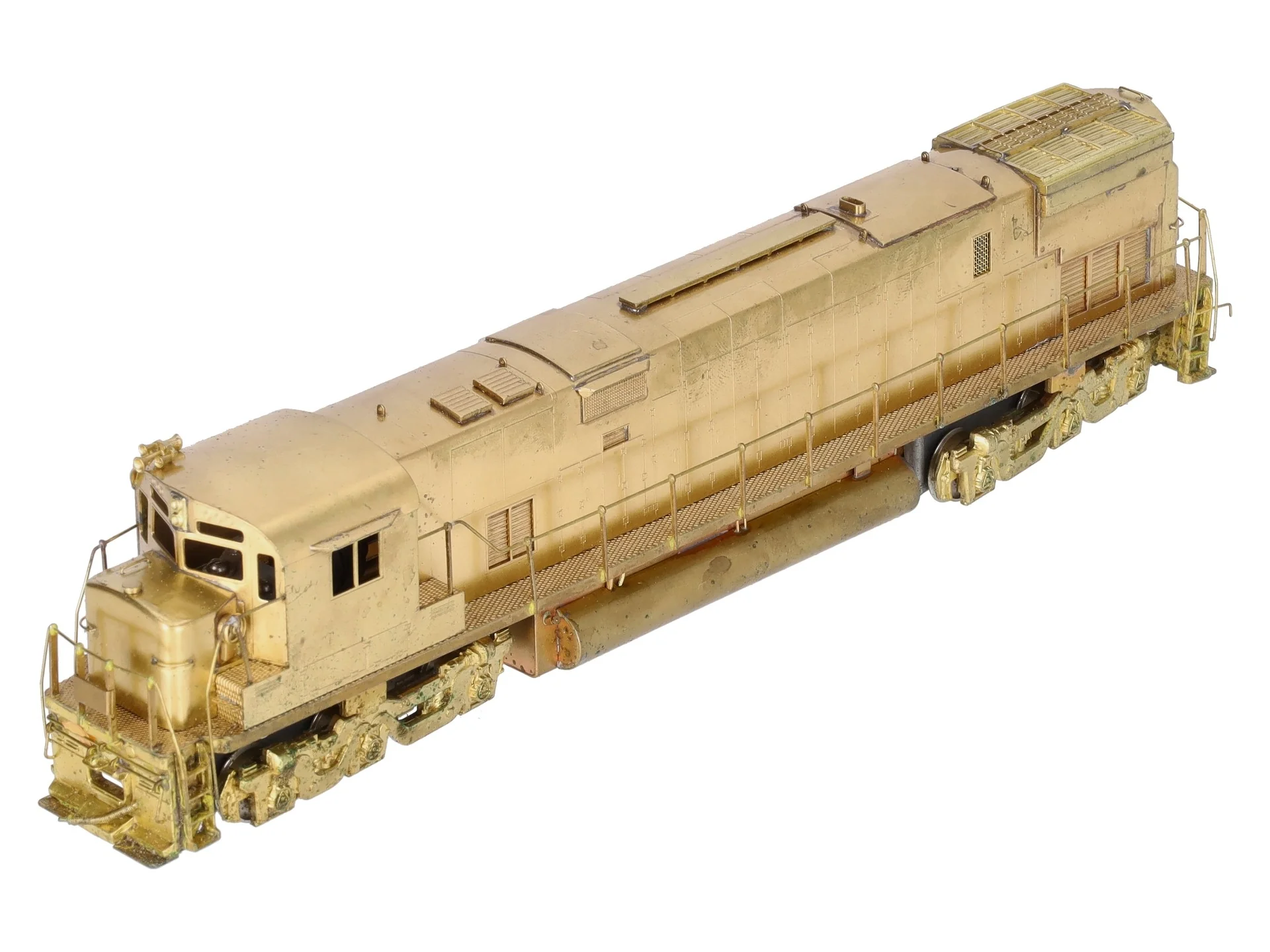 Alco C-628 Brass HO Scale Diesel Locomotive EX/Box - Image 4
