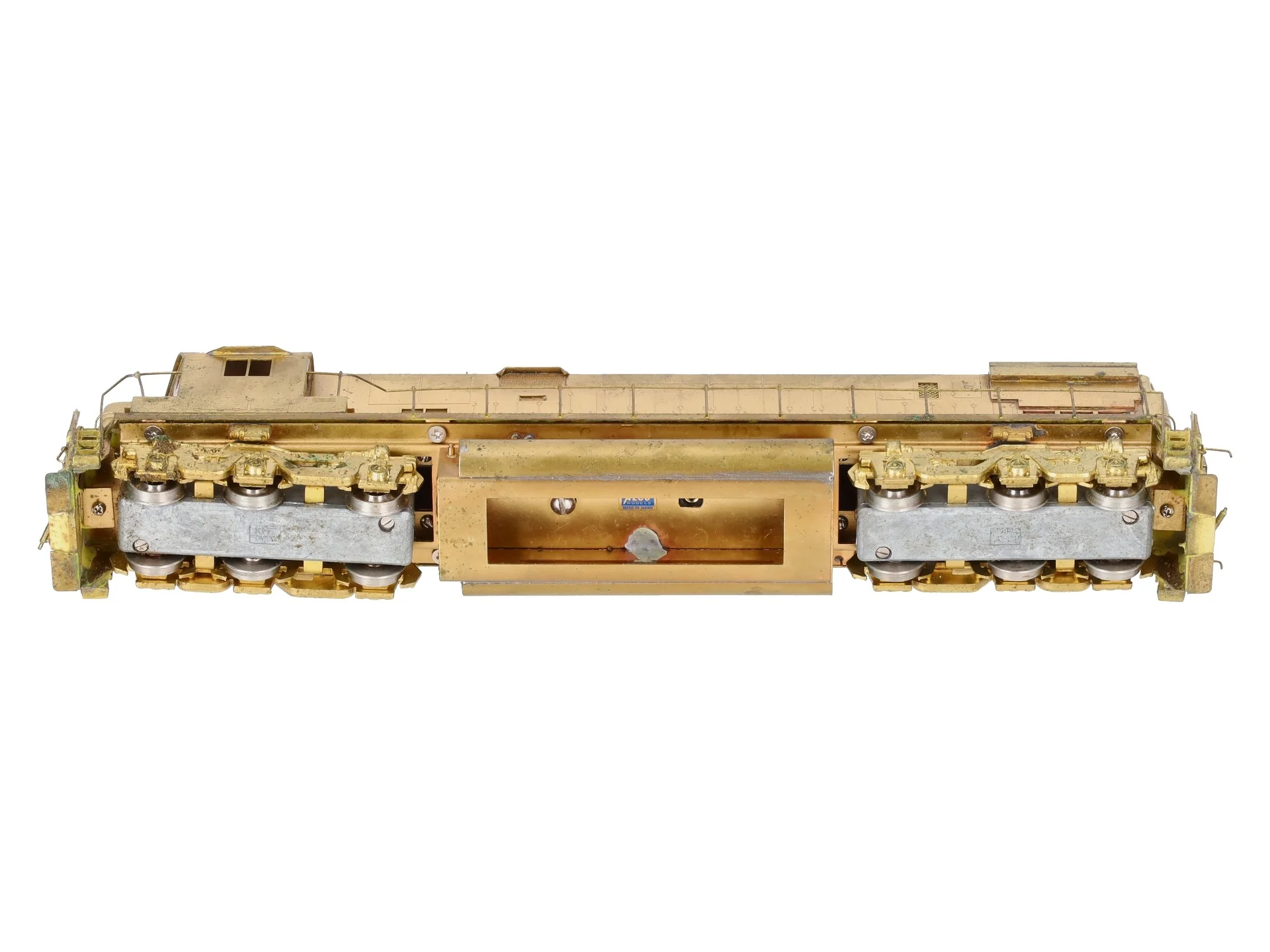 Alco C-628 Brass HO Scale Diesel Locomotive EX/Box - Image 6