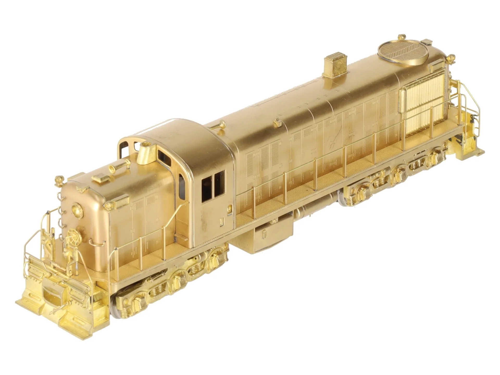Alco Models D-121A HO BRASS Jersey Central Lines Alco RSD 4/5 Diesel -Unpainted LN/Box - Image 4