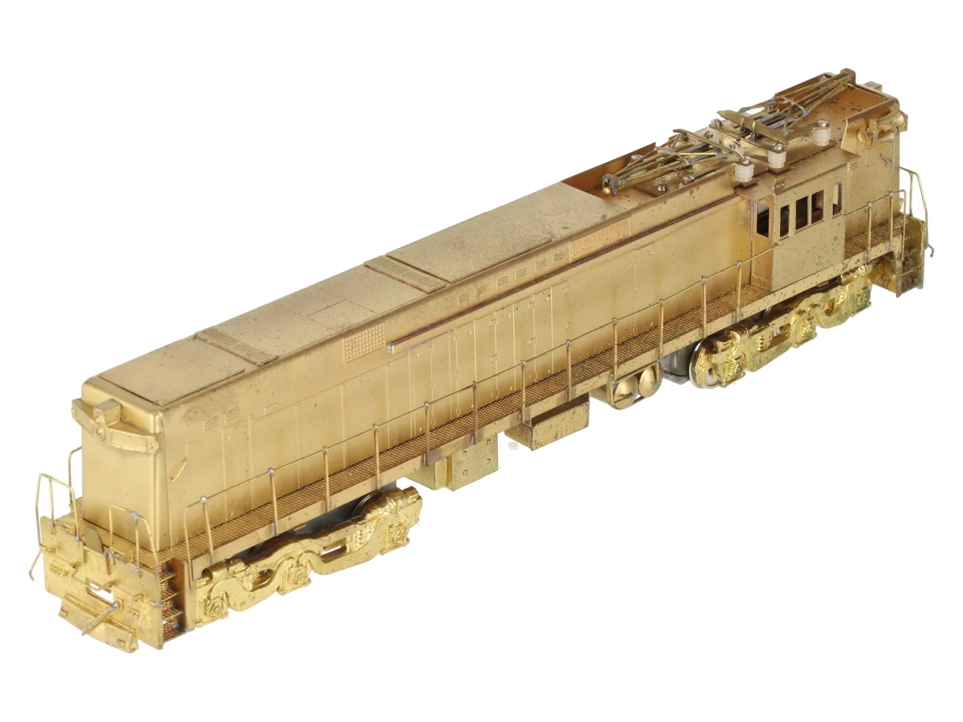 Alco Models E-101 HO Brass PRR E-44 Rectifier Electric Locomotive - Unpainted EX/Box - Image 8