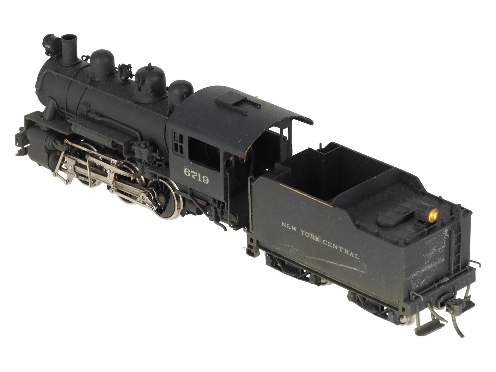 Alco Models HO Scale BRASS NYC B-11 0-6-0 Steam Locomotive & Tender #6719 EX - Image 8