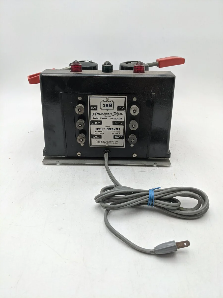 American Flyer 18B Vintage S 190 Watt Transformer - Runs 2 Trains VG - Image 3