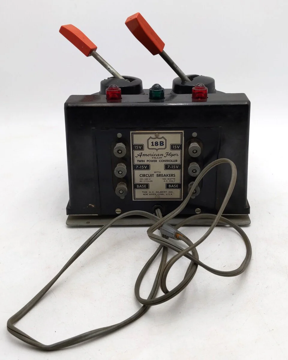 American Flyer 18B Vintage S 190 Watt Transformer - Runs 2 Trains VG - Image 7