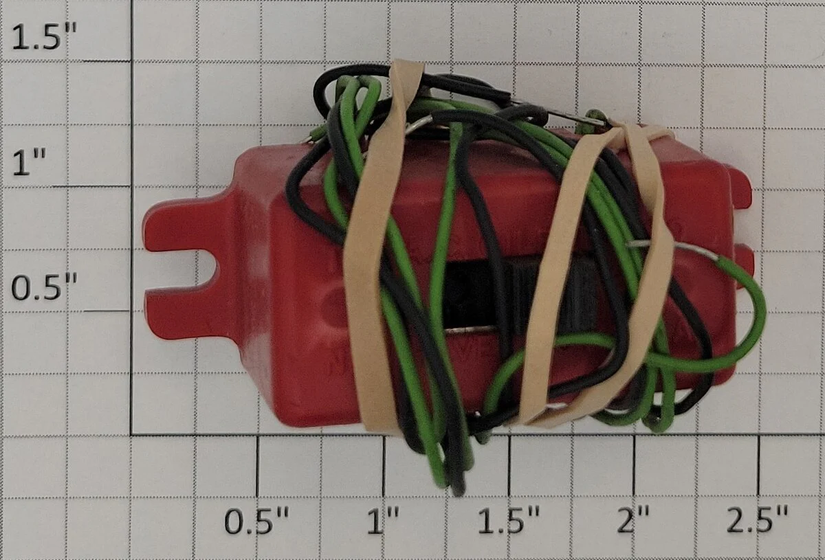 American Flyer 19257 Unboxed Autorama Slot Car Reversing Switch with Wiring - Image 2