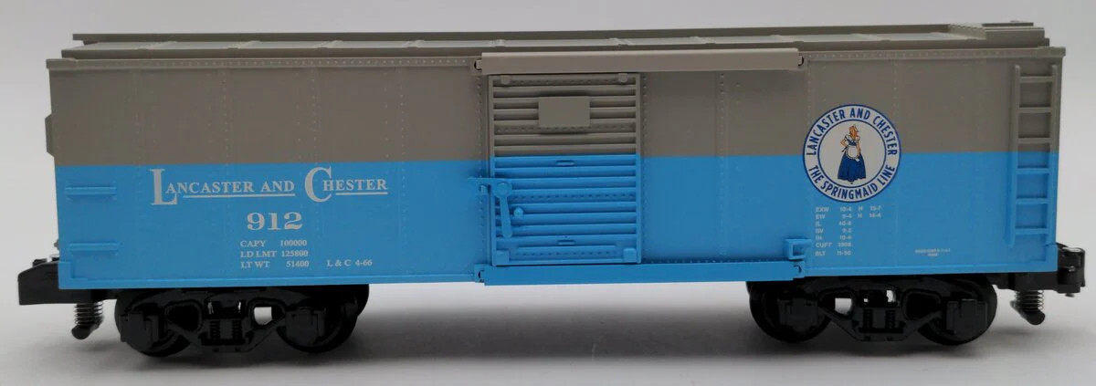 American Flyer 2019092 S Scale Lancaster & Chester Boxcar #912 LN/Box - Image 2