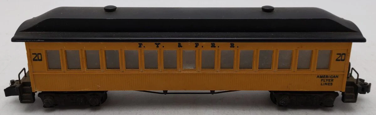 American Flyer 24720 Vintage S F.Y. & P.R.R. Coach Passenger Car EX