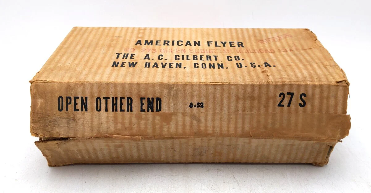 American Flyer 273 Vintage S Suburban Railroad Station: Lake Park VG/Box - Image 6