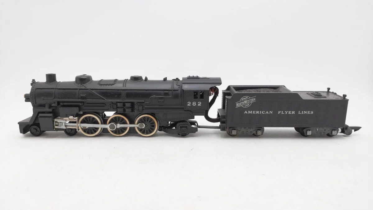 American Flyer 282 Vintage S 4-6-2 Pacific Steam Locomotive & Tender #282 VG