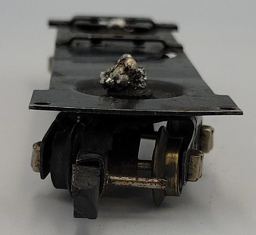 American Flyer 312-10 S Scale PRR K5 Tender Frame with Drawbar & Coupler Trucks - Image 4