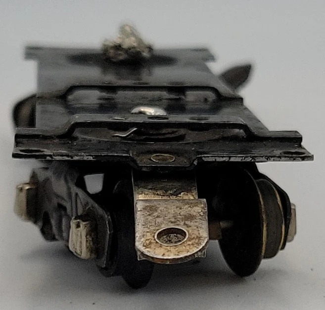 American Flyer 312-10 S Scale PRR K5 Tender Frame with Drawbar & Coupler Trucks - Image 6
