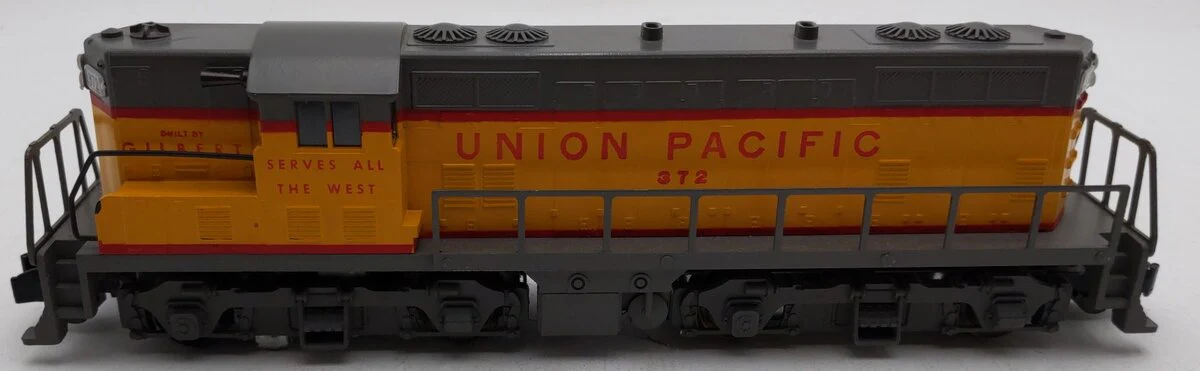 American Flyer 372 Vintage S Union Pacific GP-7 Powered Diesel Locomotive VG/Box - Image 2