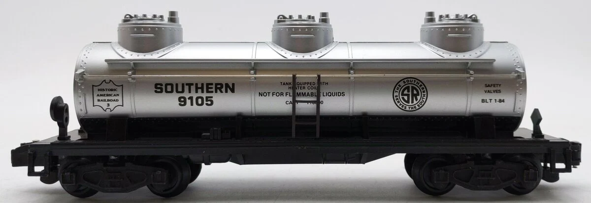 American Flyer 4-9105 S Gauge Southern Triple Dome Tank Car NIB - Image 2