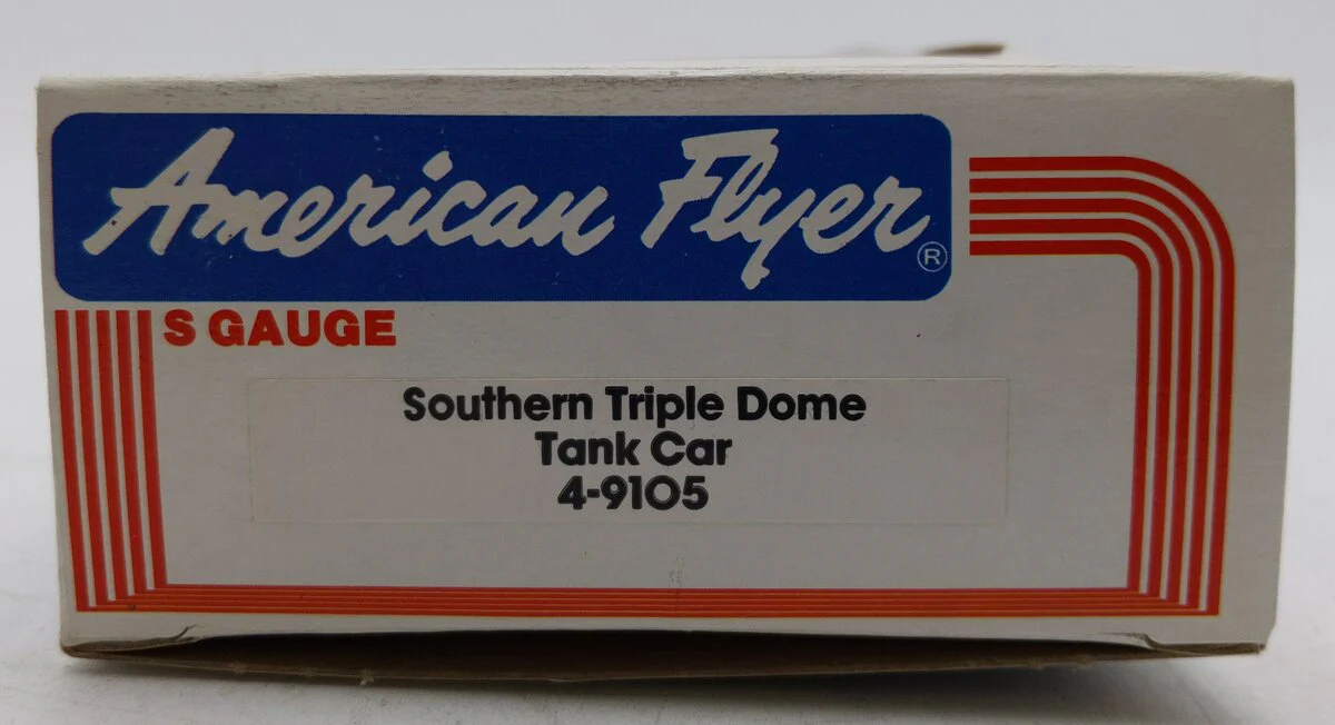 American Flyer 4-9105 S Gauge Southern Triple Dome Tank Car NIB - Image 5