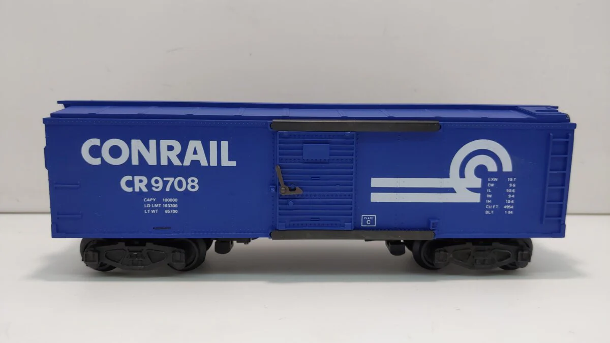 American Flyer 4-9708 S Gauge Conrail Boxcar #9708 LN/Box - Image 2