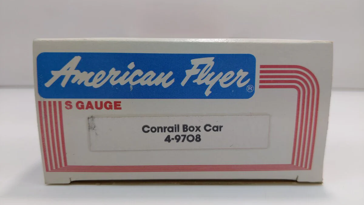 American Flyer 4-9708 S Gauge Conrail Boxcar #9708 LN/Box - Image 5