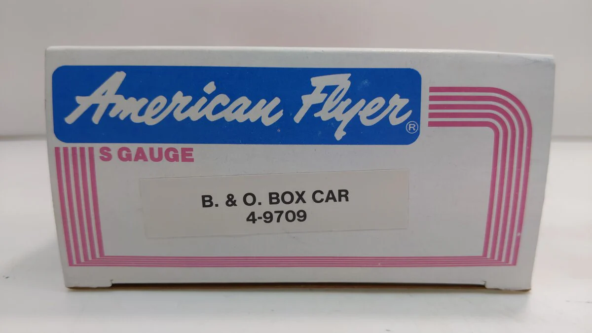 American Flyer 4-9709 S Gauge Baltimore & Ohio Boxcar LN/Box - Image 6