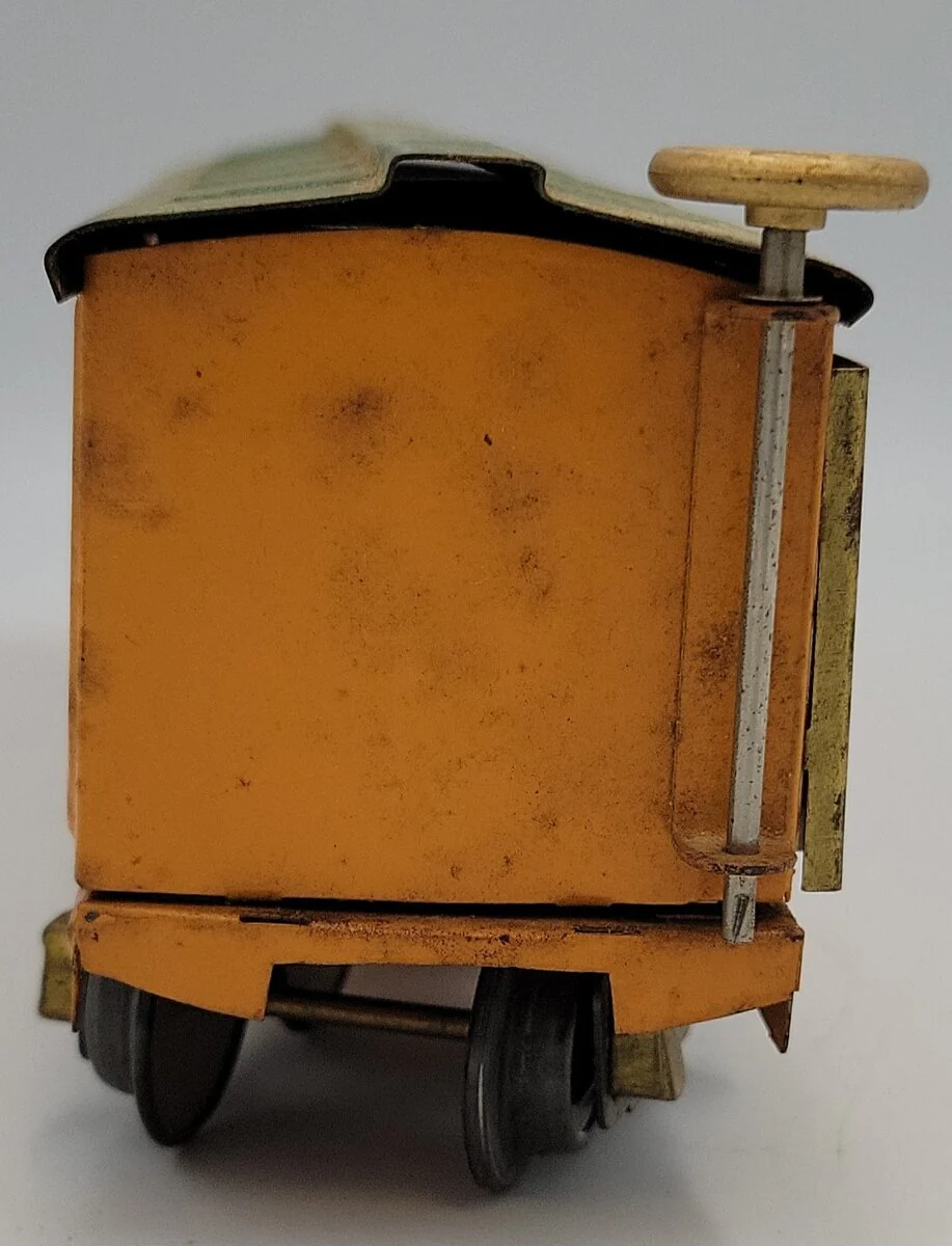 American Flyer 408 O Gauge AFL Orange & Green Box Car w/ Original Box #408 - Image 4