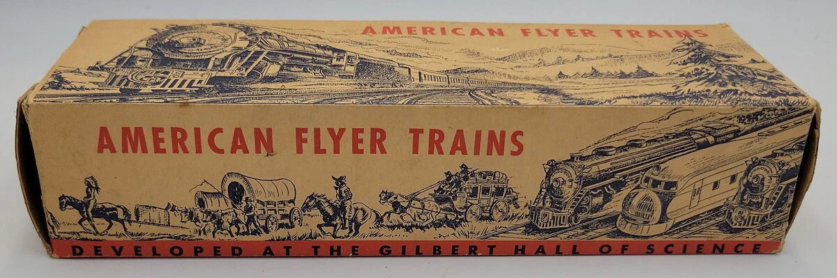 American Flyer 412 O Gauge Tinplate Bordon's Milk Car with Original Box #412 - Image 2