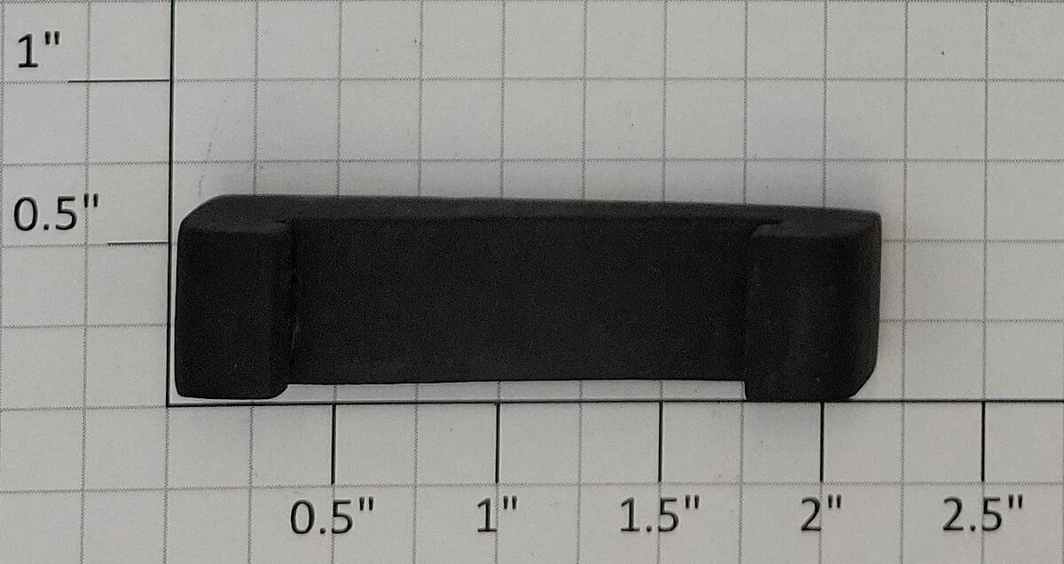 American Flyer 424 S Gauge Black Rubber Track Sleepers