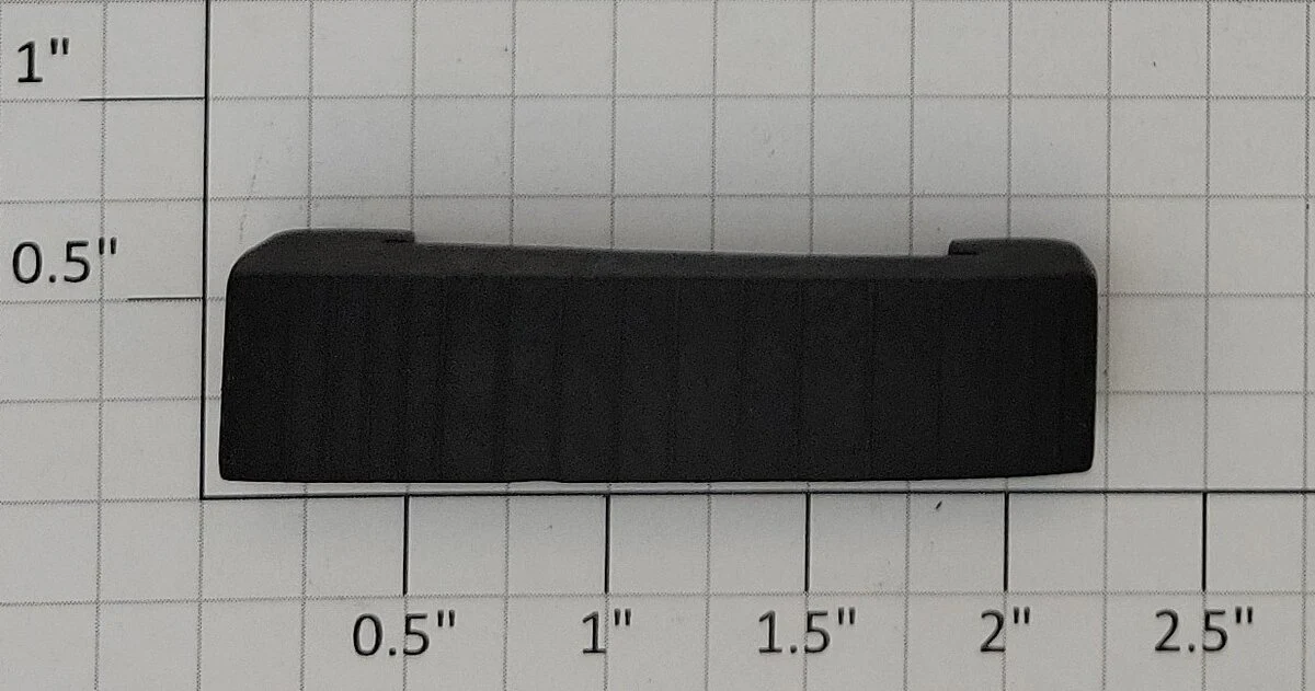 American Flyer 424 S Gauge Black Rubber Track Sleepers - Image 2