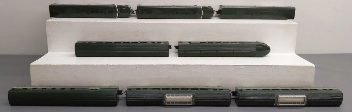 American Flyer 5685RH Vintage S Vista Dome Limited Northern Pacific Diesel Set EX/Box - Image 4