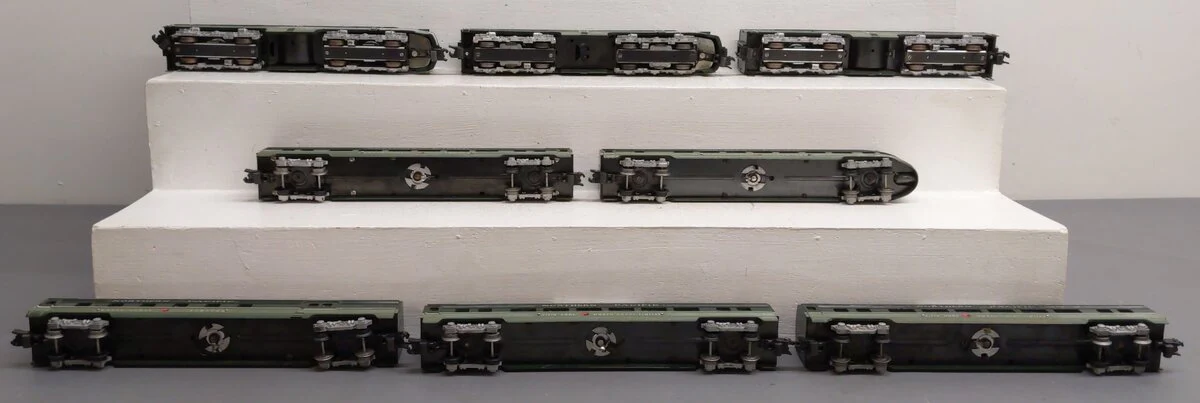 American Flyer 5685RH Vintage S Vista Dome Limited Northern Pacific Diesel Set EX/Box - Image 5