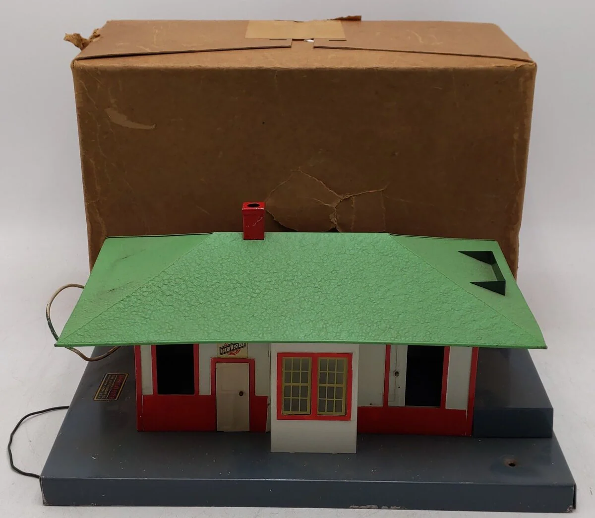 American Flyer 597 Vintage S Prewar Mystic Talking Station/Box