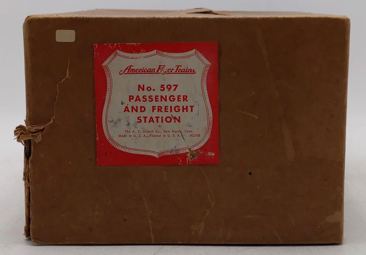American Flyer 597 Vintage S Prewar Mystic Talking Station/Box - Image 9