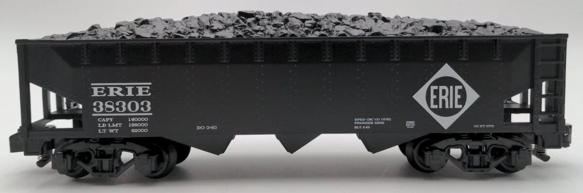 American Flyer 6-44065 S Gauge Erie 3-Bay Hopper #38303 LN/Box - Image 2