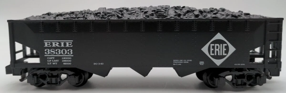 American Flyer 6-44065 S Gauge Erie 3-Bay Hopper #38303 LN/Box - Image 3