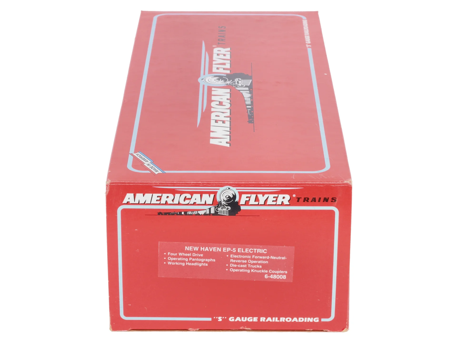 American Flyer 6-48008 S Scale New Haven EP-5 Powered Electric Locomotive #8008 LN/Box - Image 11