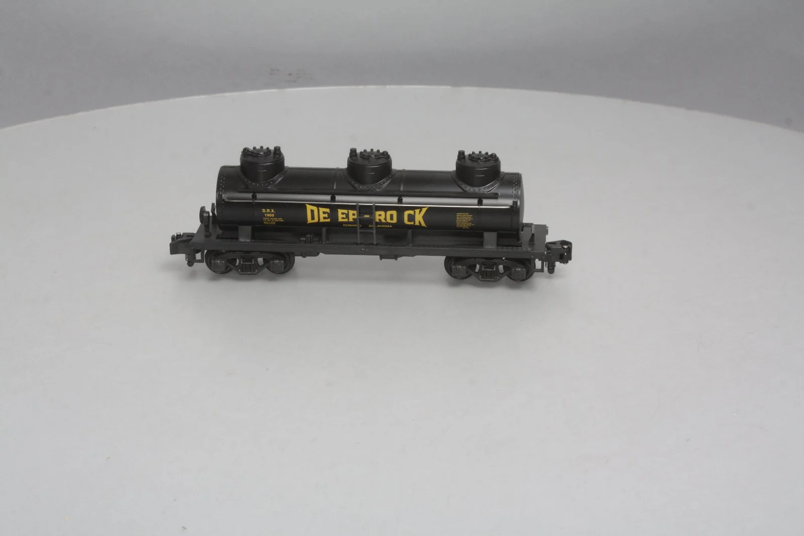 American Flyer 6-48220 S Deep Rock (NASG) 3-Dome Tank Car #1900 EX - Image 2