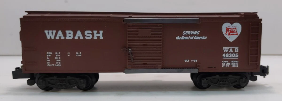 American Flyer 6-48305 S Gauge Wabash Boxcar LN/Box - Image 2