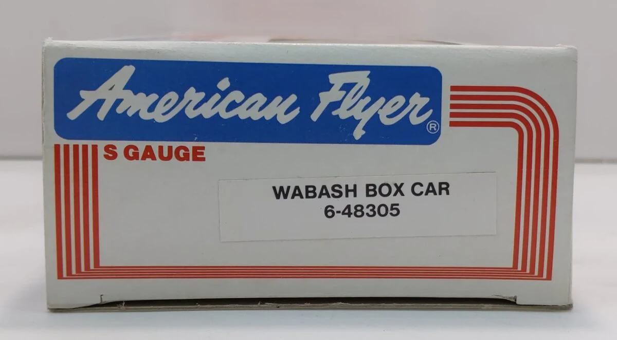 American Flyer 6-48305 S Gauge Wabash Boxcar LN/Box - Image 4