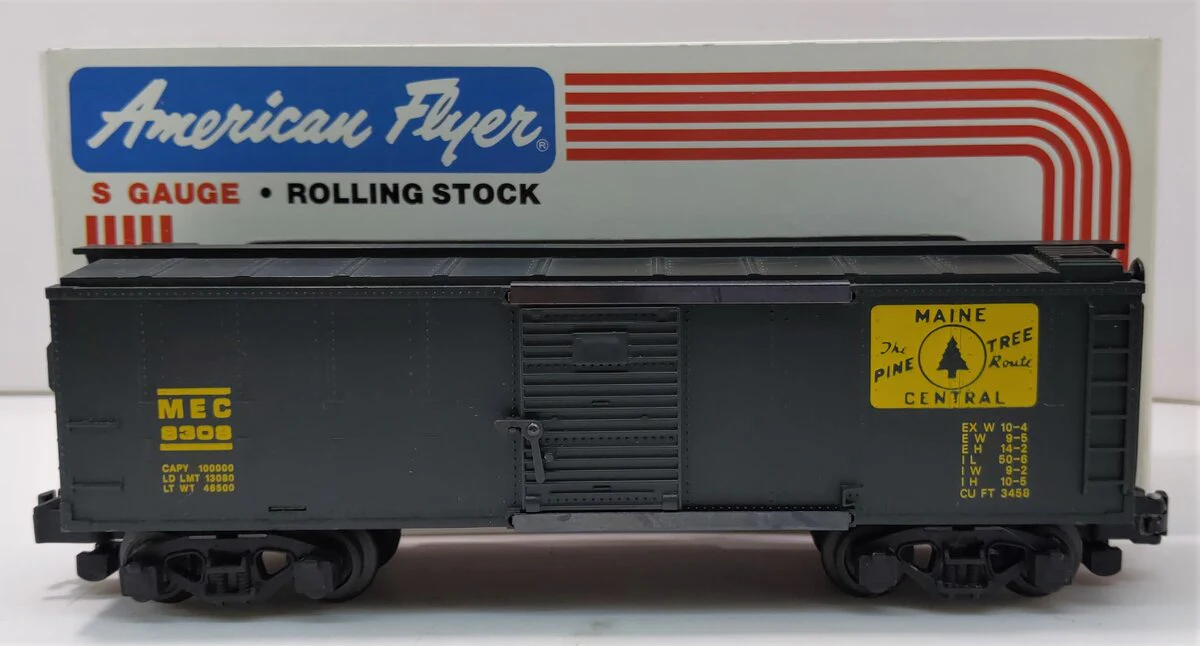 American Flyer 6-48308 S Gauge Maine Central Boxcar LN/Box - Image 10