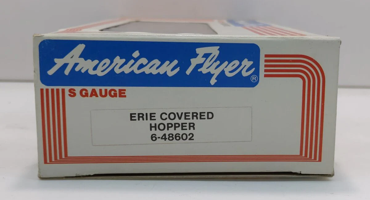 American Flyer 6-48602 S Gauge Erie Covered Hopper #48602 LN/Box - Image 4