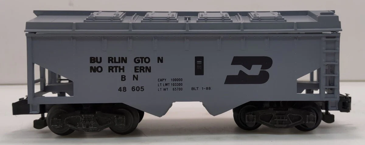 American Flyer 6-48605 S Gauge Burlington Northern Covered Hopper LN/Box - Image 3