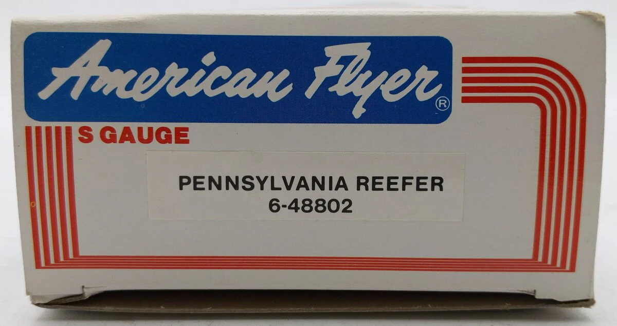 American Flyer 6-48802 S Gauge Pennsylvania Reefer Car #48802 EX/Box - Image 5