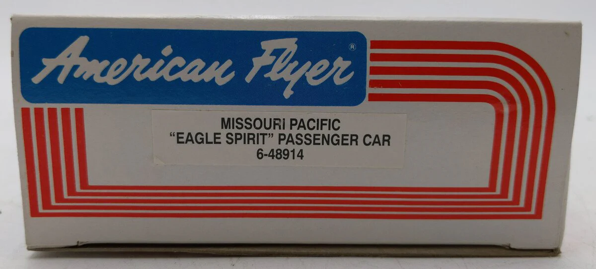 American Flyer 6-48914 S Gauge Missouri Pacific Eagle Spirit Passenger Car #8914 EX/Box - Image 6