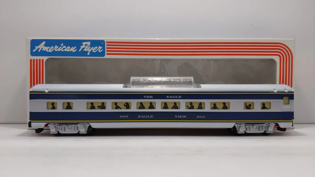 American Flyer 6-48915 S Gauge Missouri Pacific "Eagle View" Vista Dome Car LN/Box