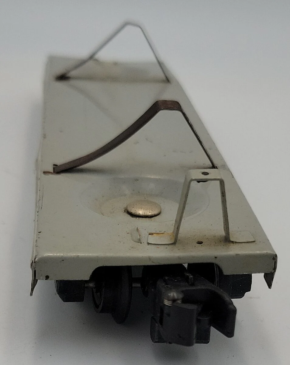 American Flyer PA10086-2 S Girder Flatcar Frame w/Operating Coupler Trucks #609 - Image 3