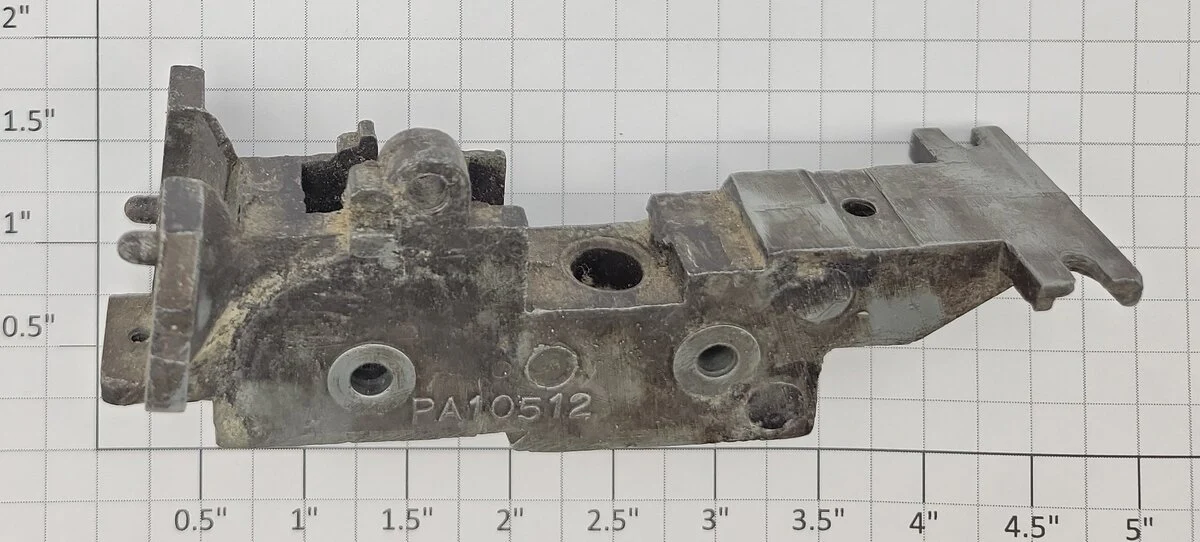 American Flyer PA10512 Four Wheel Steam Locomotive Chassis without Bushings